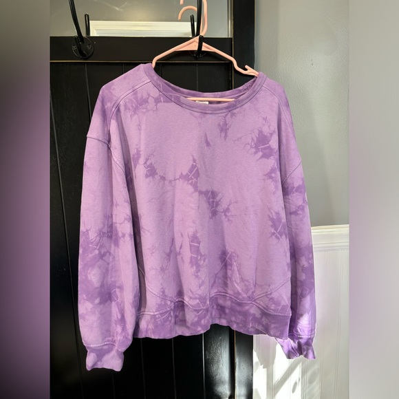 Members mark purple tie dye crewneck - Picture 2 of 5
